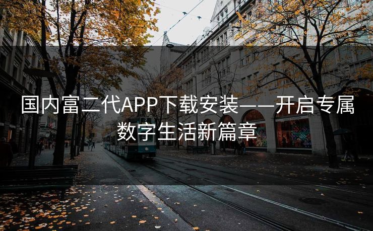 国内富二代APP下载安装——开启专属数字生活新篇章